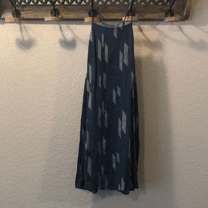 NEVER WORN. Blue denim look mini dress.